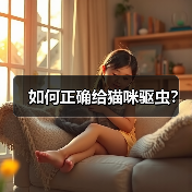 如何正确给猫咪驱虫？ - 新生家伴