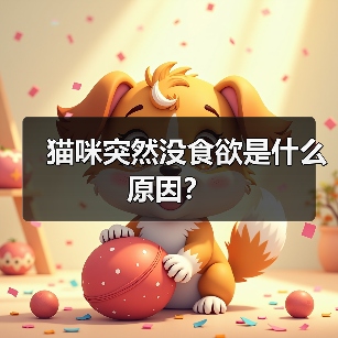 猫咪突然没食欲是什么原因？(图2)