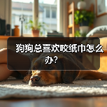 狗狗总喜欢咬纸巾怎么办？ - 新生家伴