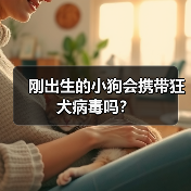 刚出生的小狗会携带狂犬病毒吗？ - 新生家伴