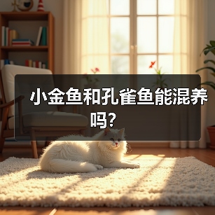 小金鱼和孔雀鱼能混养吗？(图4)