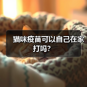 猫咪疫苗可以自己在家打吗？(图2)