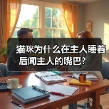 猫咪为什么在主人睡着后闻主人的嘴巴？(图2)