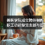 兽医学院成立聘任制教职工功能型党支部与管理委员会(图1)