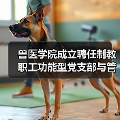 兽医学院成立聘任制教职工功能型党支部与管理委员会(图2)