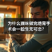 为什么猫咪做完绝育手术会一脸生无可恋?(图2) 为什么猫咪做完绝育手术会一脸生无可恋?(图2)