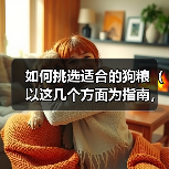 如何挑选适合的狗粮(以这几个方面为指南,给宠物健康饮食)(图2) 如何挑选适合的狗粮(以这几个方面为指南,给宠物健康饮食)(图2)
