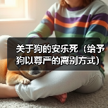 关于狗的安乐死（给予狗以尊严的离别方式）(图4)