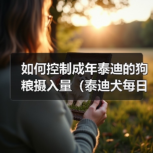 如何控制成年泰迪的狗粮摄入量（泰迪犬每日狗粮摄入量的建议和控制方法）(图1)