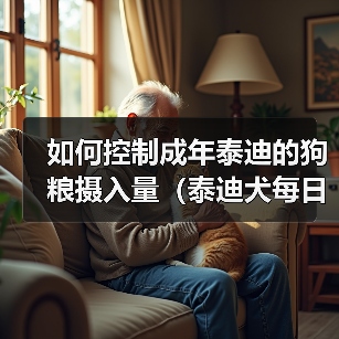 如何控制成年泰迪的狗粮摄入量（泰迪犬每日狗粮摄入量的建议和控制方法）(图4)