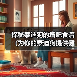 探秘泰迪狗的增肥食谱(为你的泰迪狗提供健康的增重饮食方案)(图3) 探秘泰迪狗的增肥食谱(为你的泰迪狗提供健康的增重饮食方案)(图3)