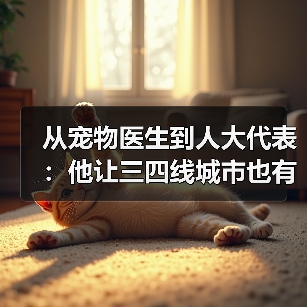 从宠物医生到人大代表：他让三四线城市也有了高品质宠物医疗服务(图3)