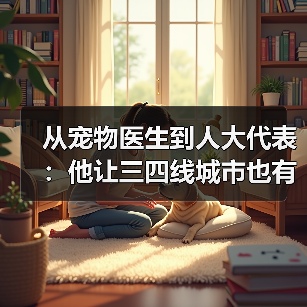 从宠物医生到人大代表：他让三四线城市也有了高品质宠物医疗服务(图2)