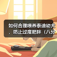 如何合理喂养泰迪幼犬,防止过度肥胖(八分饱饮食控制的重要性及喂食技巧)(图4) 如何合理喂养泰迪幼犬,防止过度肥胖(八分饱饮食控制的重要性及喂食技巧)(图4)