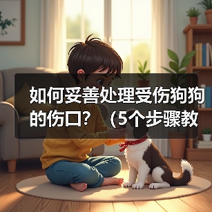 如何妥善处理受伤狗狗的伤口？（5个步骤教你正确处理狗狗的伤口）(图2)