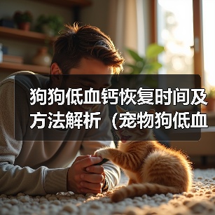 狗狗低血钙恢复时间及方法解析（宠物狗低血钙问题分析与解决方案探讨）(图3)
