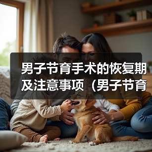 男子节育手术的恢复期及注意事项（男子节育手术恢复时间、禁忌症和注意事项）(图4)