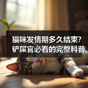猫咪发情期多久结束?铲屎官必看的完整科普(图2) 猫咪发情期多久结束?铲屎官必看的完整科普(图2)
