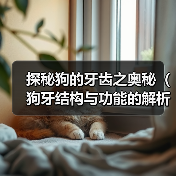 探秘狗的牙齿之奥秘（狗牙结构与功能的解析）(图1)