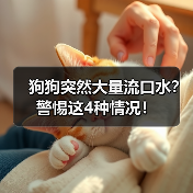狗狗突然大量流口水？警惕这4种情况！(图2)