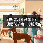 狗狗走几步就坐下？可能是关节痛、心脏病的信号(图4)