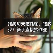 狗狗每天吃几顿、吃多少？新手直接抄作业 - 新生家伴