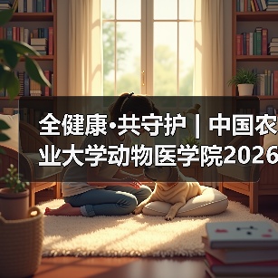 全健康·共守护 | 中国农业大学动物医学院2026年第一批学术岗招聘启动！(图2)