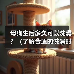 母狗生后多久可以洗澡？（了解合适的洗澡时间对母狗的重要性） - 新生家伴