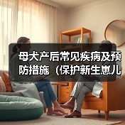 母犬产后常见疾病及预防措施（保护新生崽儿的健康，关键是关注母 - 新生家伴