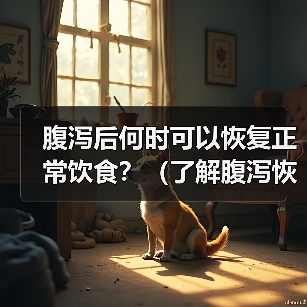腹泻后何时可以恢复正常饮食？（了解腹泻恢复期间的饮食要注意的关键事项）(图3)