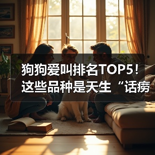 狗狗爱叫排名TOP5！这些品种是天生“话痨”(图3)