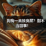 狗狗一直放臭屁？别不当回事！(图2)