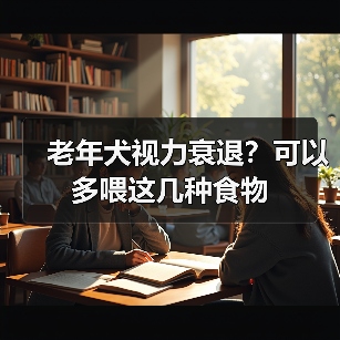 老年犬视力衰退？可以多喂这几种食物(图4)