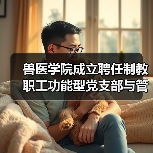 兽医学院成立聘任制教职工功能型党支部与管理委员会(图4)