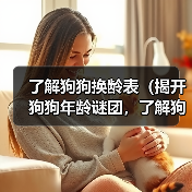 了解狗狗换龄表(揭开狗狗年龄谜团,了解狗狗年龄相当于人类年龄的关键)(图3) 了解狗狗换龄表(揭开狗狗年龄谜团,了解狗狗年龄相当于人类年龄的关键)(图3)