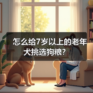 怎么给7岁以上的老年犬挑选狗粮？(图3)