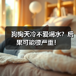 狗狗天冷不爱喝水?后果可能很严重!(图1) 狗狗天冷不爱喝水?后果可能很严重!(图1)