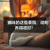 猫咪的这些表现，说明养得很好！(图3)