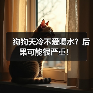 狗狗天冷不爱喝水?后果可能很严重!(图3) 狗狗天冷不爱喝水?后果可能很严重!(图3)