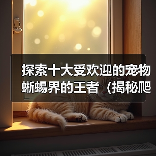 探索十大受欢迎的宠物蜥蜴界的王者(揭秘爬宠世界中最受欢迎的宠物蜥蜴,挖掘这些独特生物的魅力!)(图4) 探索十大受欢迎的宠物蜥蜴界的王者(揭秘爬宠世界中最受欢迎的宠物蜥蜴,挖掘这些独特生物的魅力!)(图4)