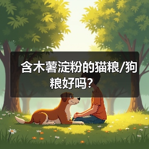 含木薯淀粉的猫粮/狗粮好吗?(图2) 含木薯淀粉的猫粮/狗粮好吗?(图2)
