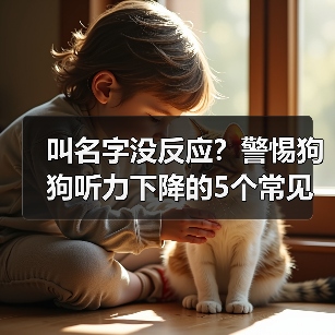 叫名字没反应?警惕狗狗听力下降的5个常见表现(图1) 叫名字没反应?警惕狗狗听力下降的5个常见表现(图1)