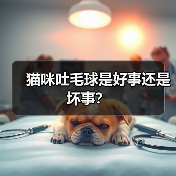 猫咪吐毛球是好事还是坏事?(图1) 猫咪吐毛球是好事还是坏事?(图1)