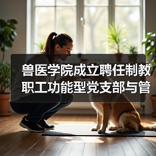 兽医学院成立聘任制教职工功能型党支部与管理委员会(图3) 兽医学院成立聘任制教职工功能型党支部与管理委员会(图3)