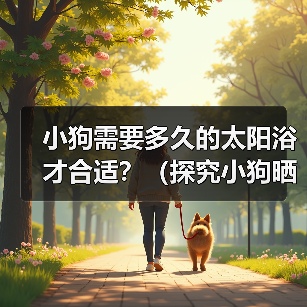 小狗需要多久的太阳浴才合适?(探究小狗晒太阳的最佳时间和时长)(图2) 小狗需要多久的太阳浴才合适?(探究小狗晒太阳的最佳时间和时长)(图2)