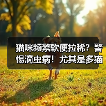 猫咪频繁软便拉稀?警惕滴虫病!尤其是多猫家庭(图2) 猫咪频繁软便拉稀?警惕滴虫病!尤其是多猫家庭(图2)