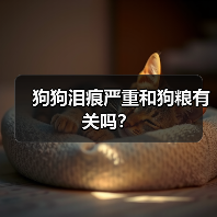 狗狗泪痕严重和狗粮有关吗？ - 新生家伴