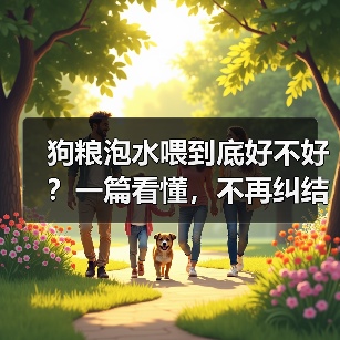 狗粮泡水喂到底好不好？一篇看懂，不再纠结 - 新生家伴