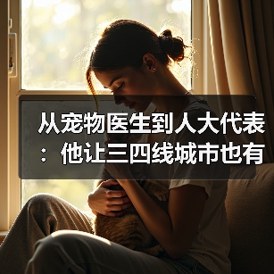 从宠物医生到人大代表：他让三四线城市也有了高品质宠物医疗服务(图3)