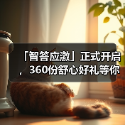 「智答应激」正式开启，360份舒心好礼等你赢！(图1)